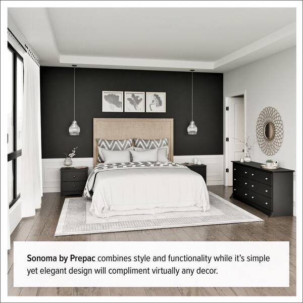 bedroom ideas with black dresser Pepe Black Dresser  Luna Furniture