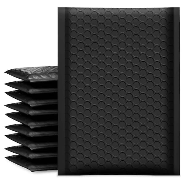 Unbranded Small Self-Sealing Kraft Bubble Mailers 4 x 7 in. 50 Pack Strong Adhesion Waterproof Cushioned Padded Shipping Yellow