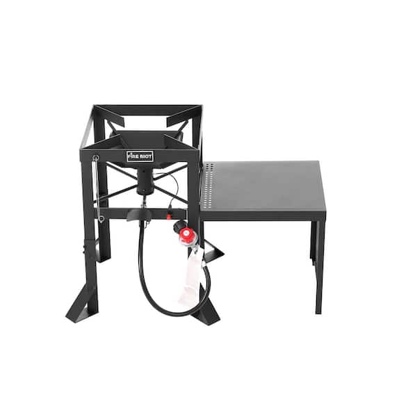 Dual Jet Burner with Side Table