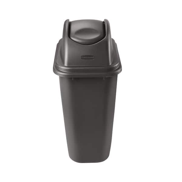 Rubbermaid Commercial Products Black Plastic Kitchen Trash Can Lid