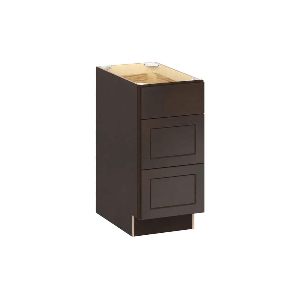 Emerson Cocoa ADA Base 3 drawer Ready to Assemble Kitchen Cabinet (15 in. W x 32.5 in. H x 24 in. D) price history on PriceWatchPro