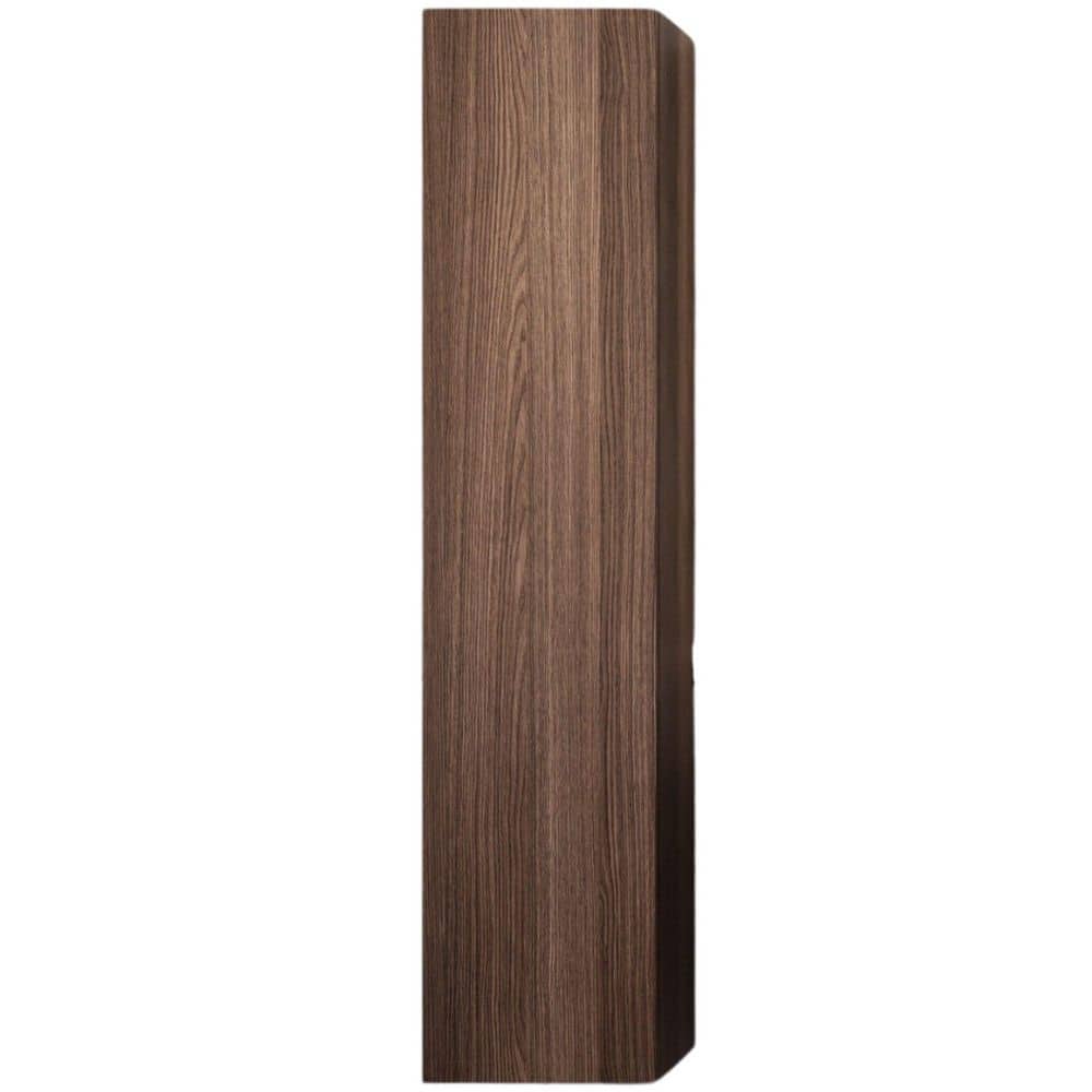 Conques 12 in. W x 55 in. H Side Bath Vanity Cabinet without Top in Dark Brown price history on PriceWatchPro