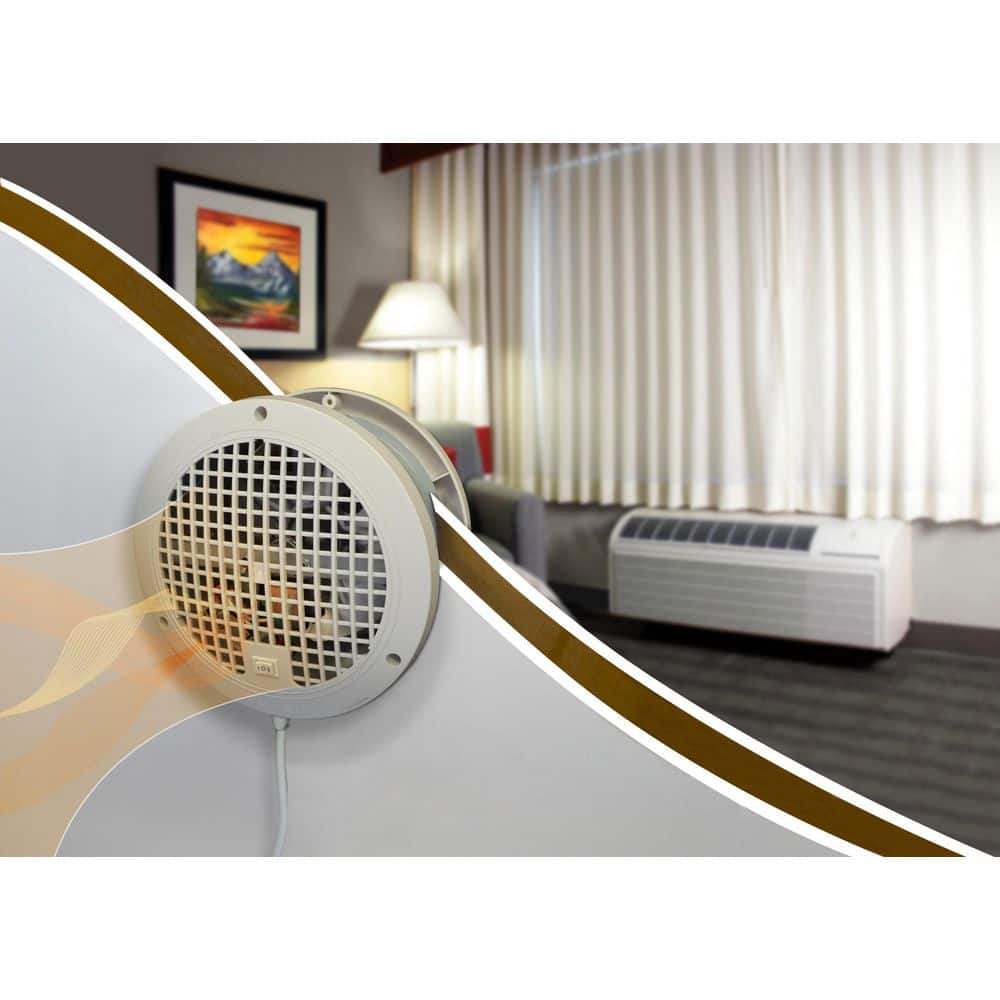 Off-White Wall Mounted Room-to-Room Air Transfer Fan