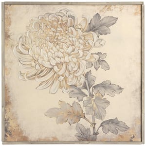 Linen Framed Nature Wall Art 40 in. x 40 in.