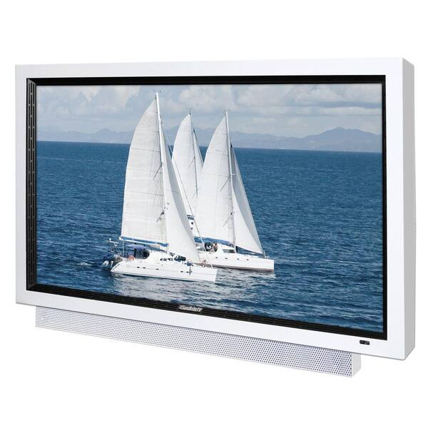 SunBriteTV Pro Series Weatherproof 55 in. Class LCD 1080P 120Hz Outdoor HDTV - White-DISCONTINUED