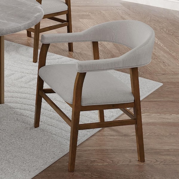 Acme Furniture Darcy Dark Walnut Wood Parsons Chair Set-2 DN03096