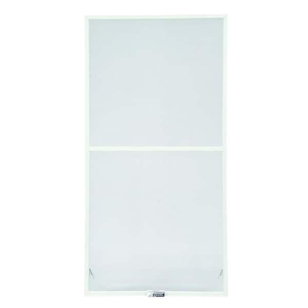 Andersen 27-7/8 in. x 54-27/32 in. 200 and 400 Series White Aluminum Double-Hung Window Insect Screen
