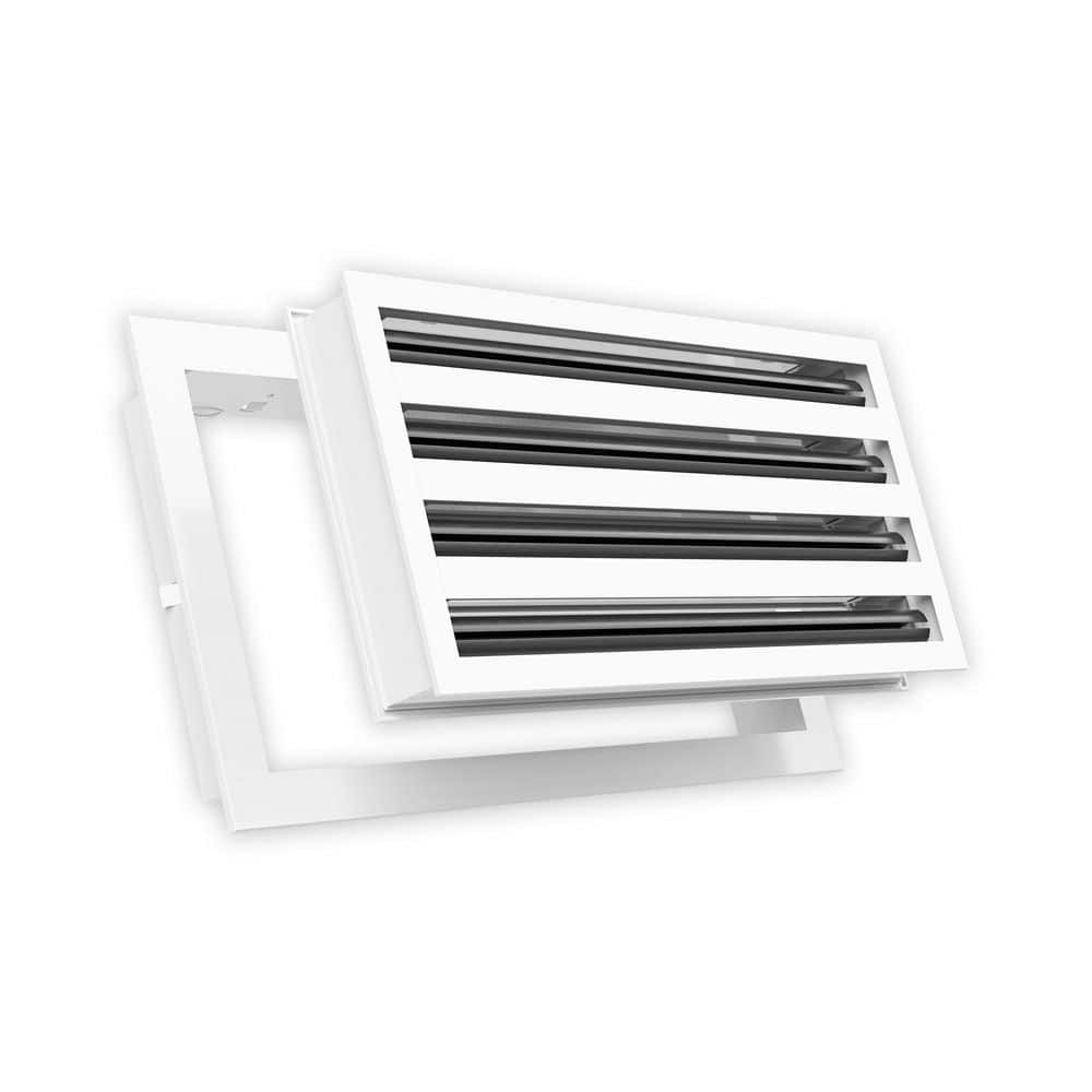 16 in. x 8 in. Aluminum Wall/Ceiling Linear Slot Diffuser in White price history on PriceWatchPro