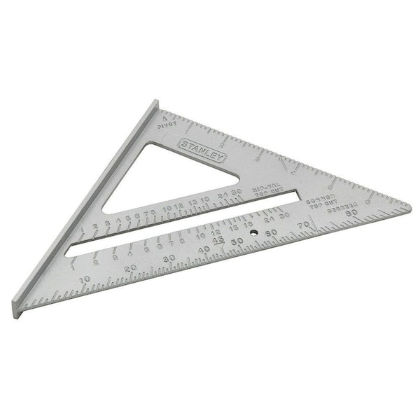 STANLEY Premium Square Layout Tool Adjustable Measuring Ruler Multi Scale 