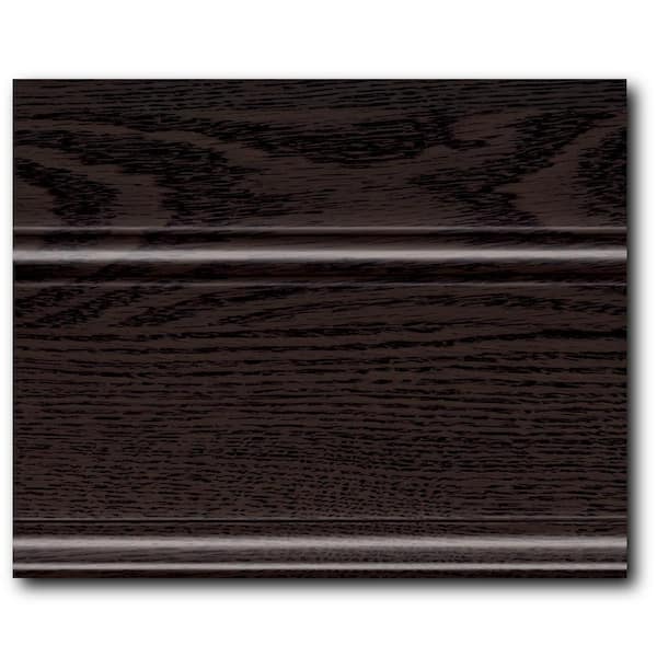 KraftMaid 4 in. x 3 in. Finish Chip Cabinet Color Sample in Slate Oak