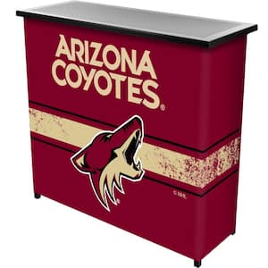 Arizona Coyotes Logo Red 36 in. Portable Bar
