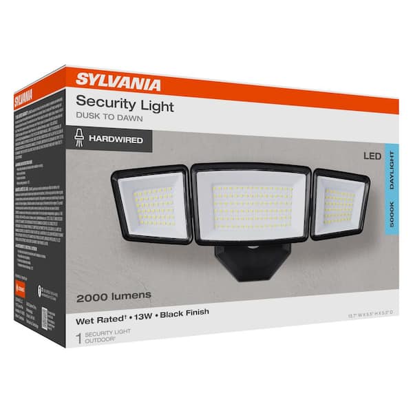 Sylvania 13-Watt 2000 Lumen LED Dusk to Dawn Security Light with