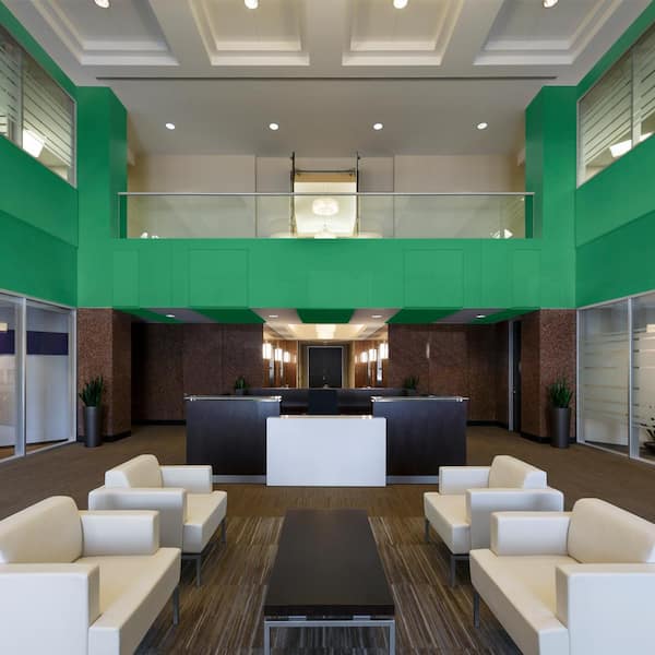 1 gal. #P400-6 Clover Patch Eggshell Interior Paint