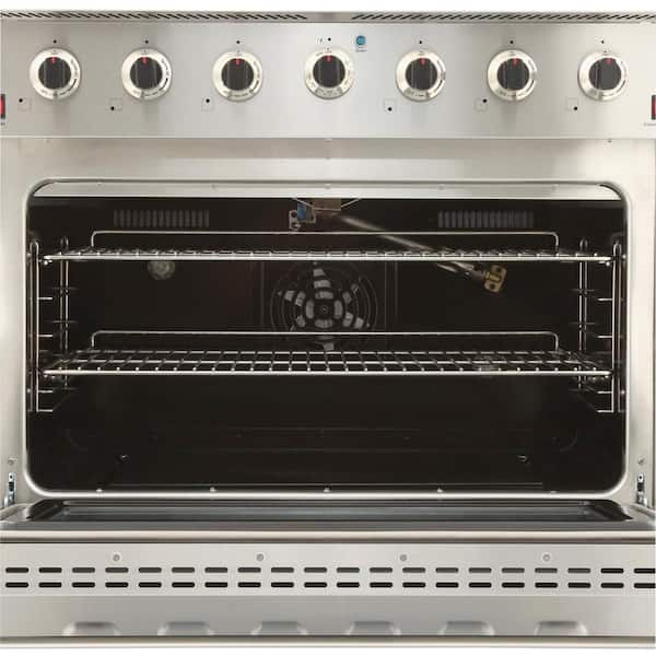 NXR 36 in. 5.5 cu.ft. Pro-Style Natural Gas Range with Convection Oven –  Premium Home Source