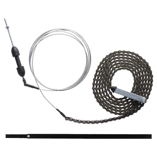 BeamUP Chain Drive Rail Extension Kit for 8 ft. Garage Doors 8CX