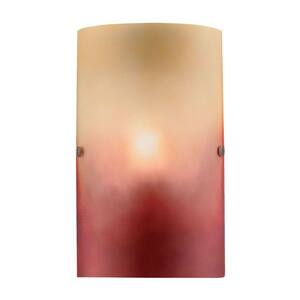 Troy 1-Light Matte Nickel Wall Light