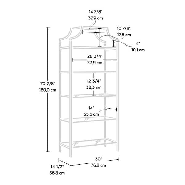 Sauder harvey park deals bookcase