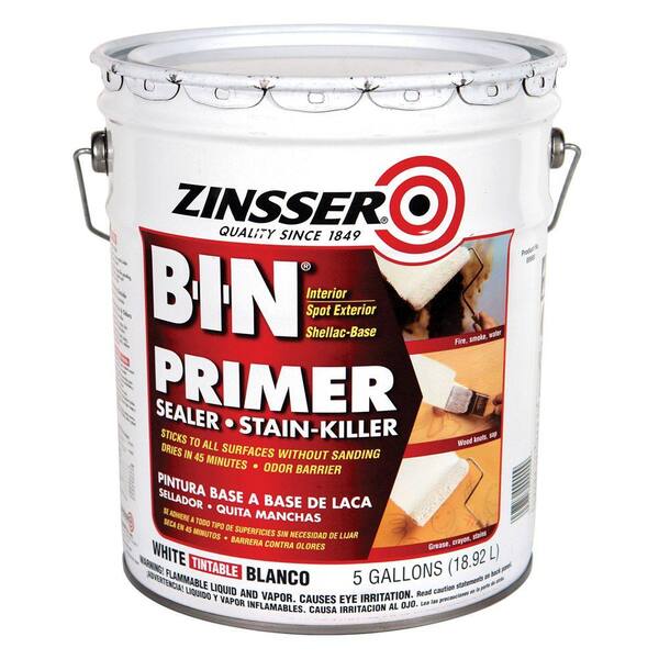 Zinsser B-I-N 5-gal. Primer Sealer-DISCONTINUED