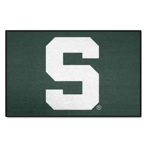 Michigan State Spartans Green 2 ft. x 3 ft. Starter Mat Area Rug