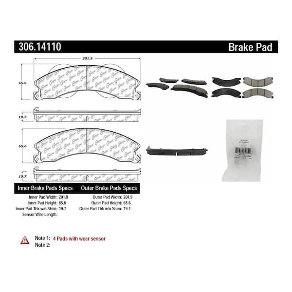 Centric Parts Disc Brake Pad Set
