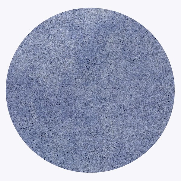 MILLERTON HOME Bethany Purple 6 ft. x 6 ft. Round Area Rug