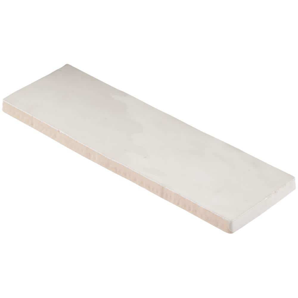 Kingston White 3" x 8" Glazed Ceramic Subway Wall Tile