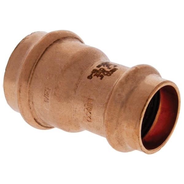 NIBCO 1 in. x 3/4 in. Copper Press x Press Pressure Reducing Coupling