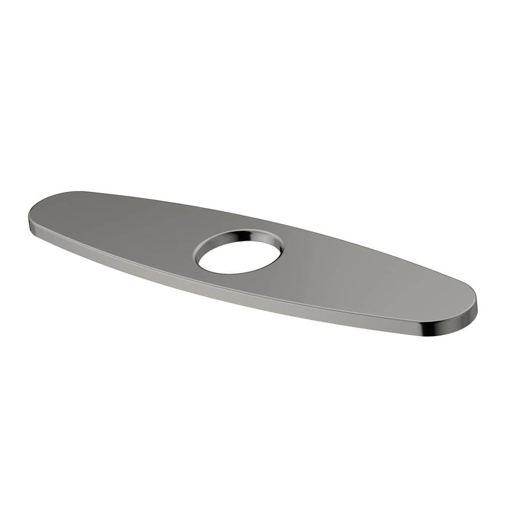 Stainless Steel Kitchen Sink Faucet Deck Plate Escutcheon