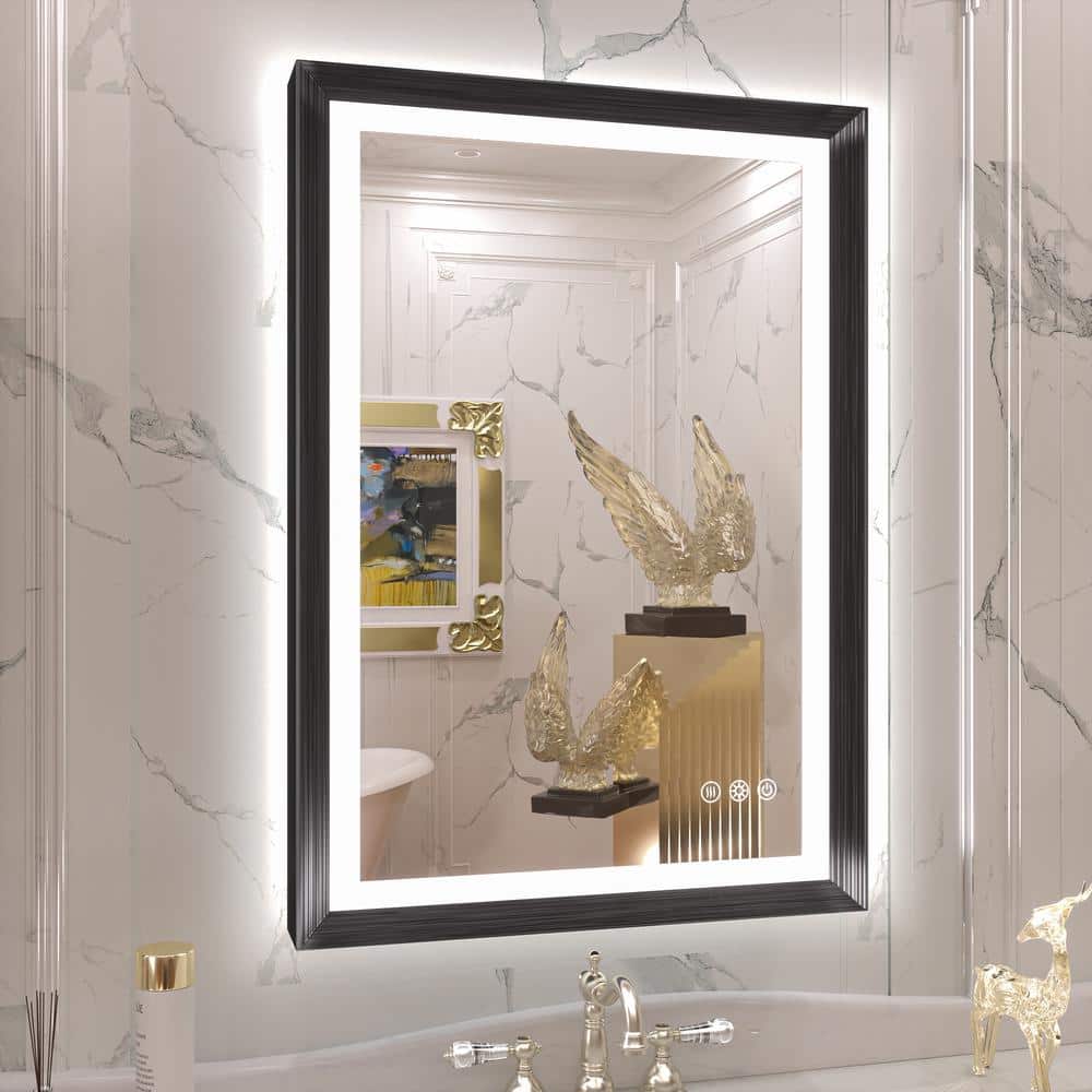 Modern Rectangular Frameless LED Bathroom Vanity Mirror