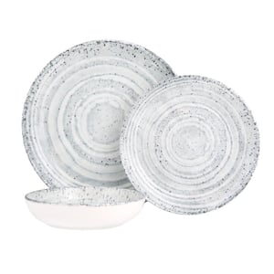 New Age Natura 3-Piece Porcelain Dinnerware Place Setting (Serving Set for 1)