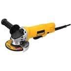 7.5 Amp 4.5 in. Corded 12,000 RPM Paddle Switch Small Angle Grinder