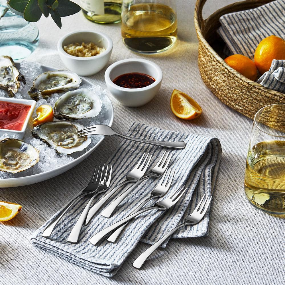 Bellasera 8-Piece Stainless Steel Appetizer Fork Set