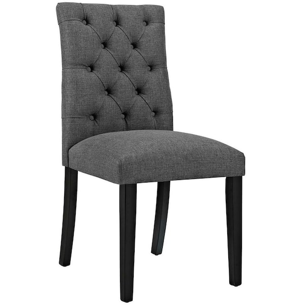 Duchess Gray Fabric Dining Chair