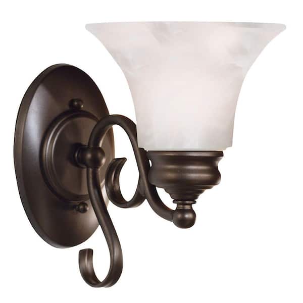 Kenroy Home Wynnewood1-Light Burnished Bronze Wall Sconce