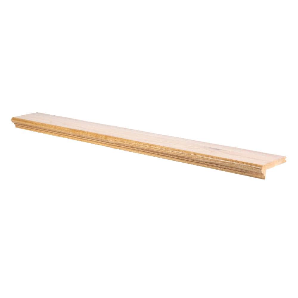 Retread 0.75 in. x 5.25 in. x 92 in. Unfinished Red Oak Wood Stair Nosing price history on PriceWatchPro