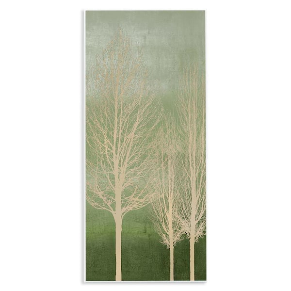 Stupell Industries Tree Over Ombre by Kate Bennett Unframed Nature Graphic Art Print 17 in. x 7 in.