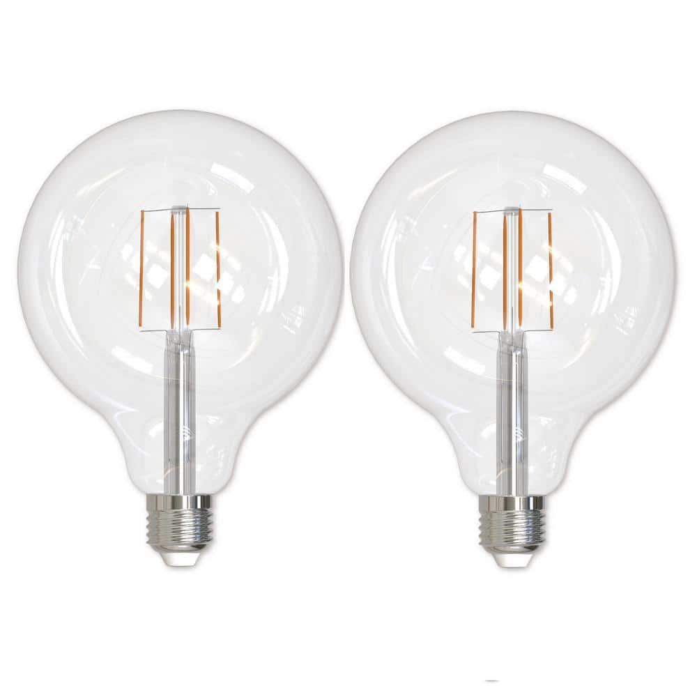 60-Watt Equivalent Dimmable G40 Vintage Edison LED Light Bulb with Medium (