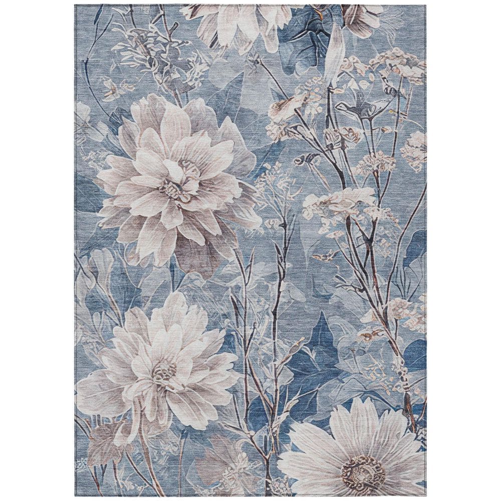 Chantille Machine Washable Indoor/Outdoor Abstract ACN2882 Blue 10 ft. x 14 ft. Area Rug price history on PriceWatchPro