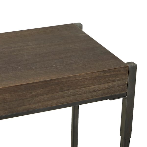 Grayson Lane Brown Matte Fir 1-Drawer Accent Chest