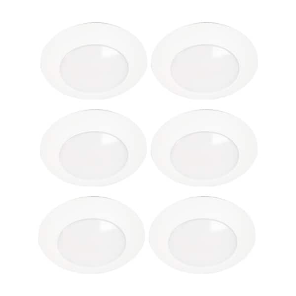 Halo Hlc 6 In 3000k Integrated Led Recessed Light Trim Pack, Halo Led Recessed Light Trims