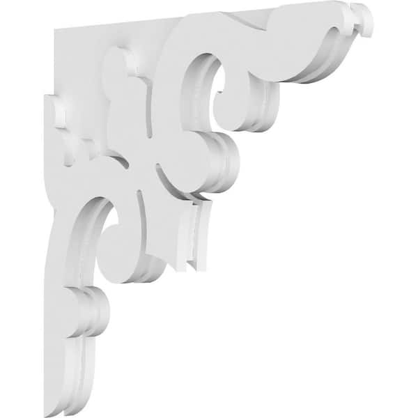 Ekena Millwork 1-7/8 in. x 18 in. x 18 in. PVC Milton Corbel