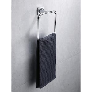 Bath Wall Mounted Towel Ring Hand Towel Holder in Spot Resist Chrome