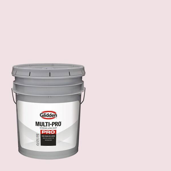 Glidden Multi-Pro 5 gal. PPG1182-1 Full Bloom Semi-Gloss Interior Paint ...