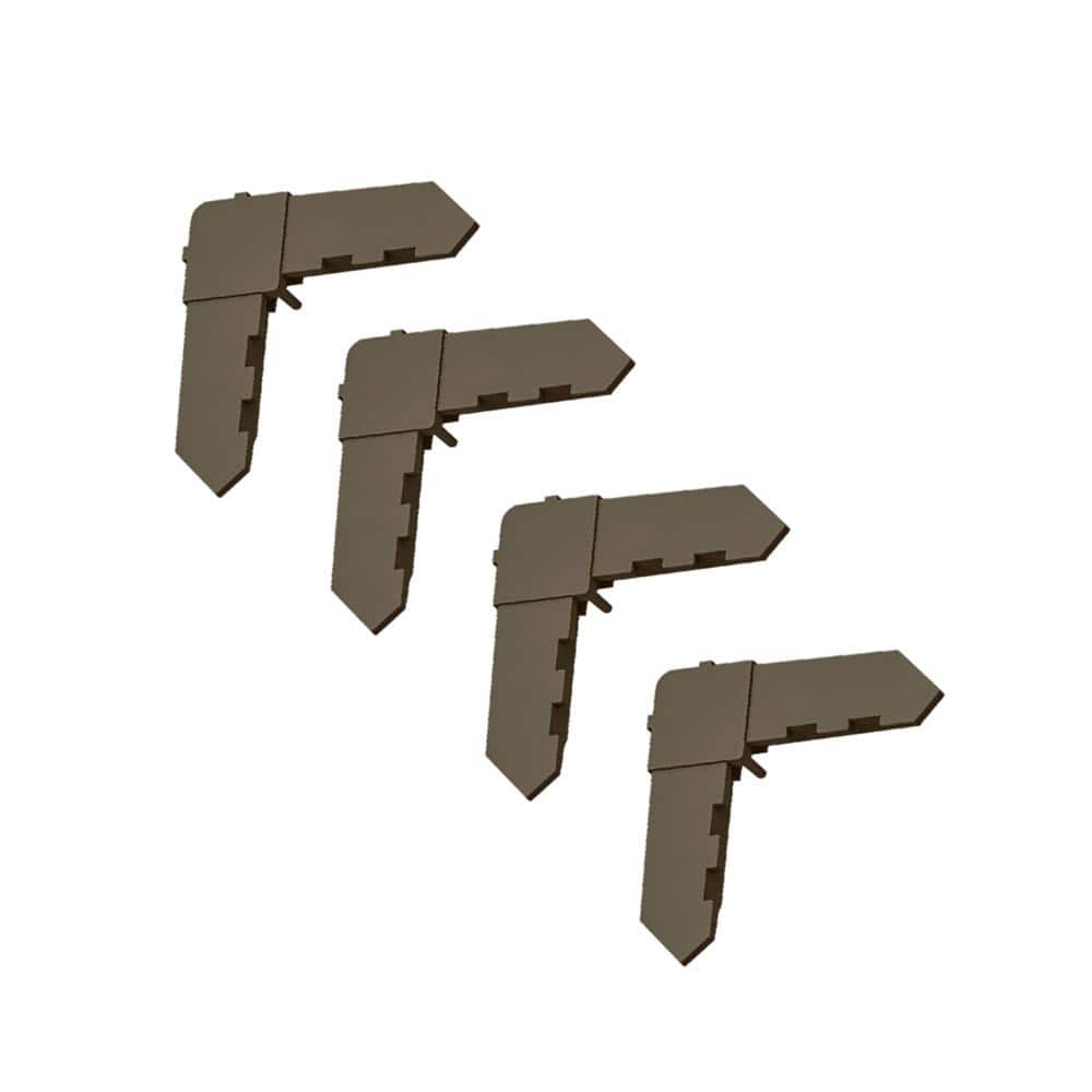 Screen Tight 5/16 in. Screen Frame Corner (4Pack) BCORN516 The Home