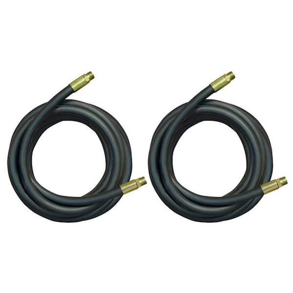 Apache 98398336-C Accessory Type 1/2" x 120" Hydraulic Hose, Male x Male Assembly (2 Pack)