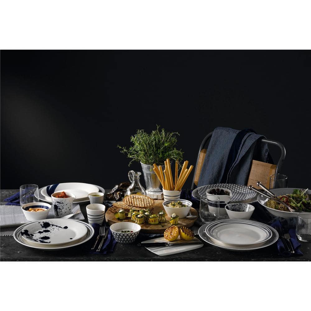 Pacific Blue Porcelain Tapas Bowls 4.59" Set of 6