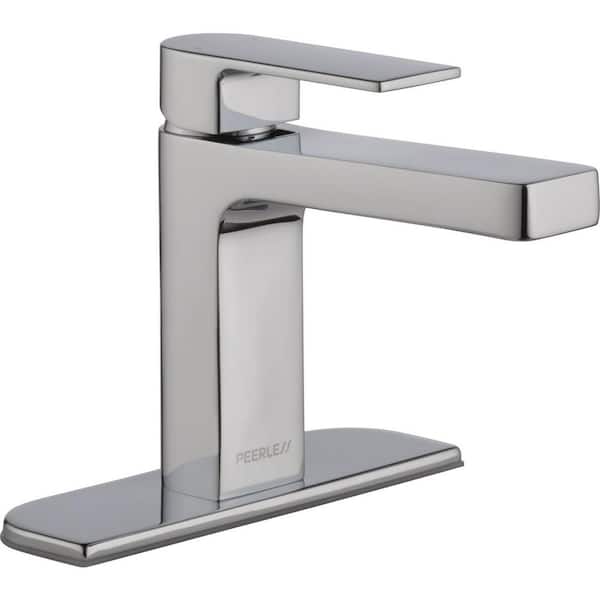 Peerless Xander Single-Handle Single Hole Bathroom Faucet in Chrome