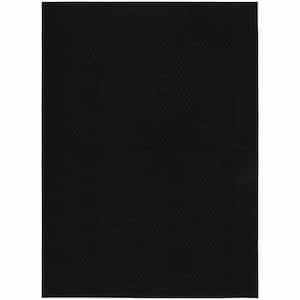 Town Square Black 5 ft. x 7 ft. Area Rug