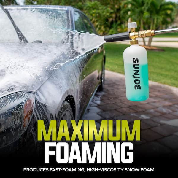 Sun Joe 1 Gal. Premium Snow Foam Pressure Washer Rated Car Wash
