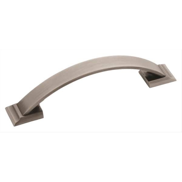 Candler 3-3/4 in. (96mm) Classic Antique Silver Arch Cabinet Pull